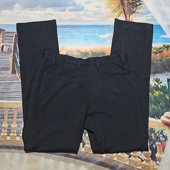 Crow Philosophy Italy Heather Gray Casual Pants Size Large New - Picture 12 of 12